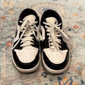 Nike Black and White Air Jordans
